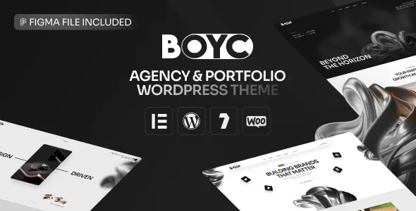 Boyc - Creative Agency Portfolio WordPress Theme