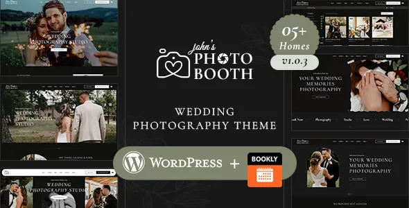 Photobooth - Photography Portfolio WordPress Theme