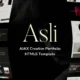 Asli – AJAX Portfolio Elementor WordPress Theme