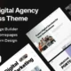 Vixan – Digital Agency Portfolio Elementor WordPress Theme