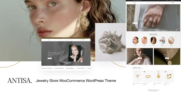 Antisa – Jewelry Store WooCommerce WordPress Theme