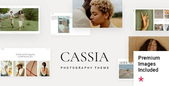 Cassia - Photography Portfolio WordPress Theme