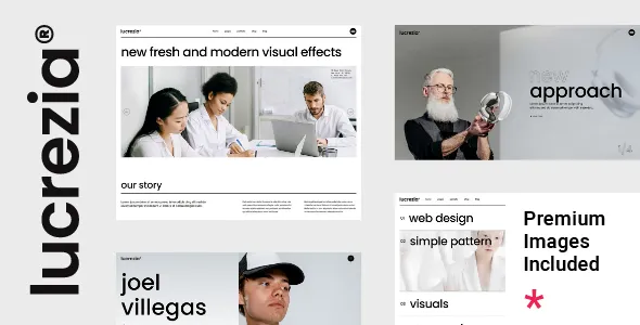 Lucrezia - Creative Agency WordPress Theme