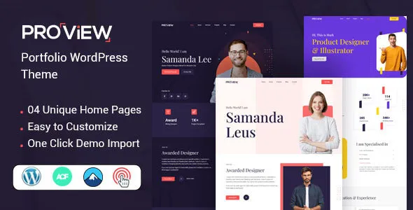 Proview - Creative Portfolio Wordpress Theme