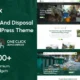 Wastex- Waste Pickup and Disposal Services WordPress Theme