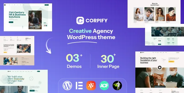 ACorpify | Consultant Agency WordPress Theme