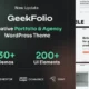 Geekfolio – Elementor Creative Portfolio & Agency WordPress Theme