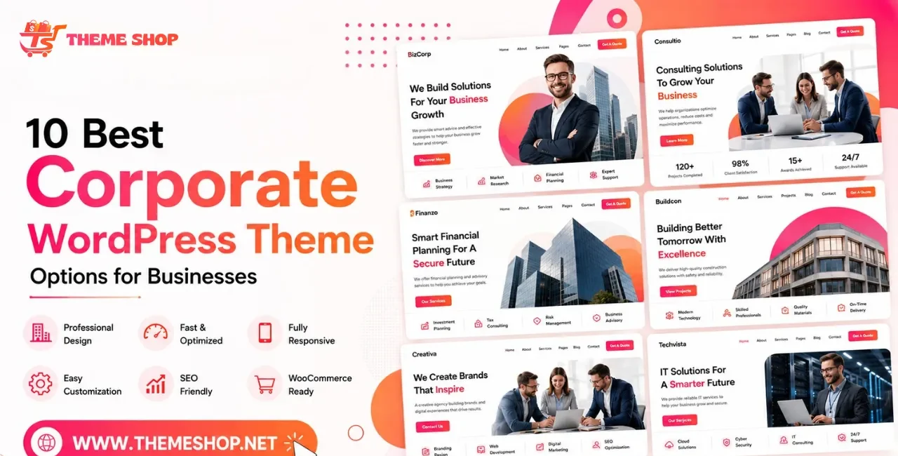 10 Best Corporate WordPress Theme Options for Businesses