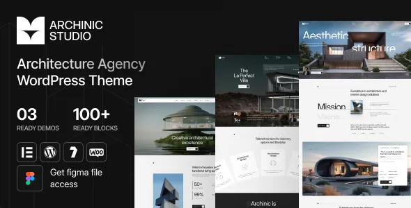Archinic - Architecture and Interior Agency WordPress Theme