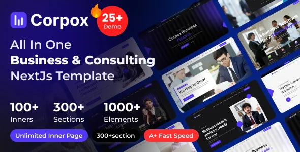 Corpox Business Consulting NextJs Template