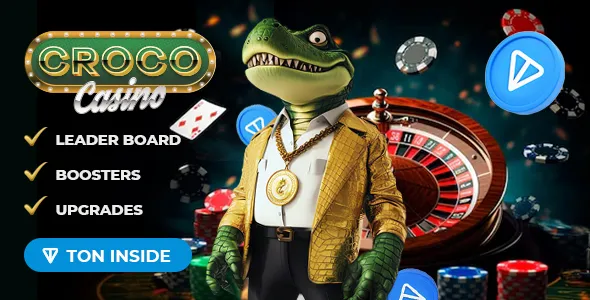 Croco Tap – Clicker Game on TON