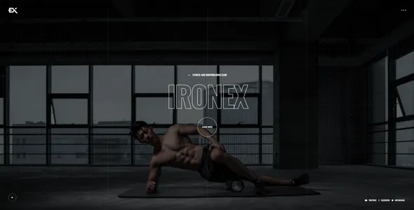 Ironex - Fitness WordPress Theme