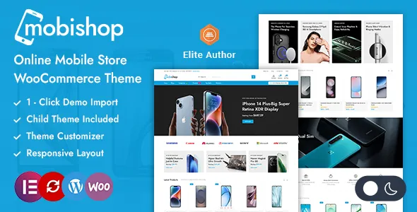 Mobishop - Mobile Phone & Gadgets Store WooCommerce Theme
