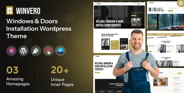 Winvero - Windows & Doors Services WordPress Theme