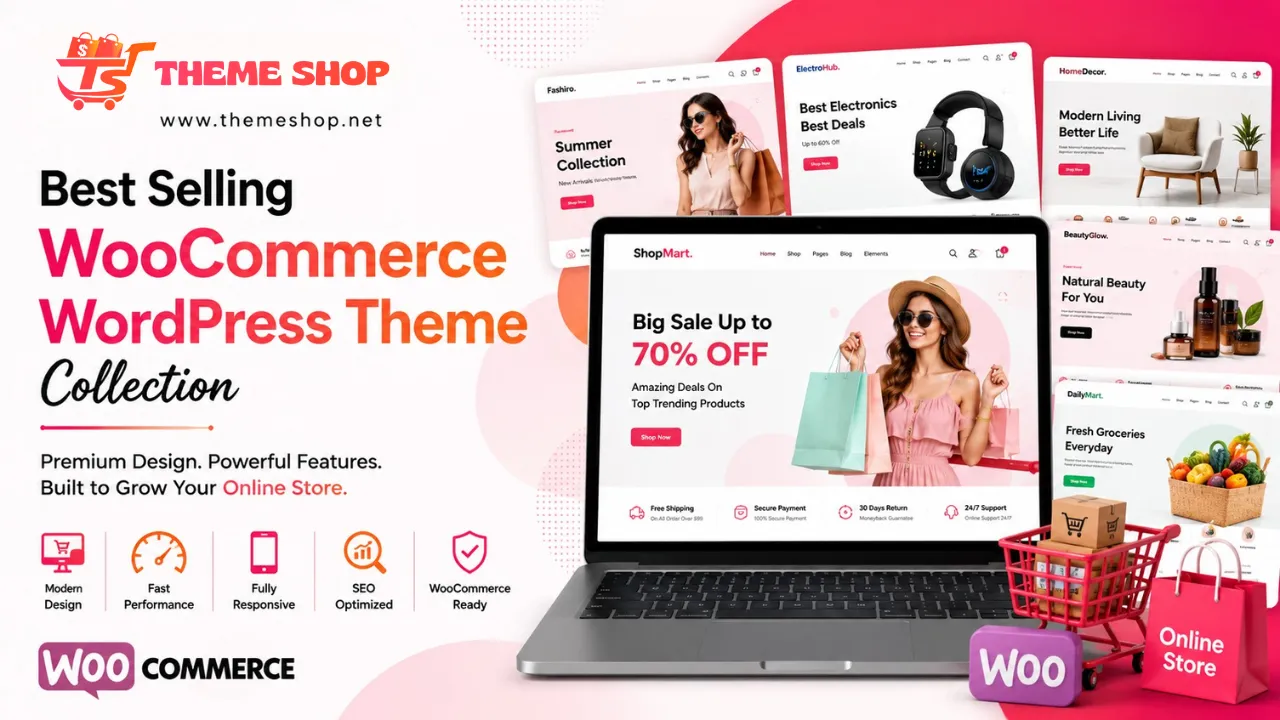 Best Selling WooCommerce WordPress Theme Collection