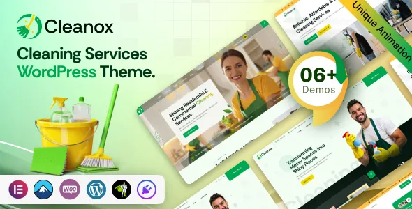 Cleanox - Cleaning Services WordPress Theme