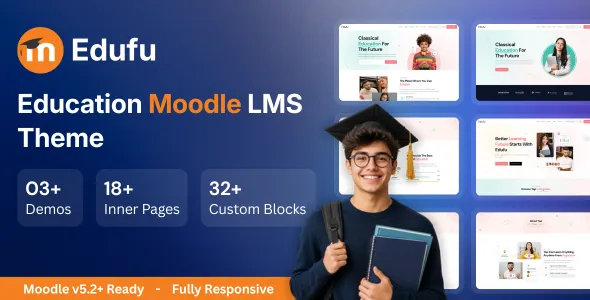 Edufu - Education Moodle LMS Theme