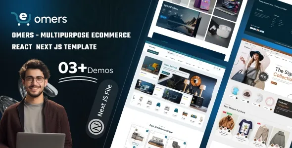 Omers – Multipurpose eCommerce React Next JS Template