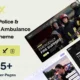 Rescuex – Fire Fighter, Police & Security and Ambulance WordPress Theme