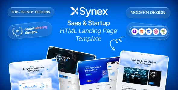 Synex - Saas, Software & Startup HTML Template