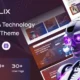 Techlix – AI Agency & Startup WordPress Theme