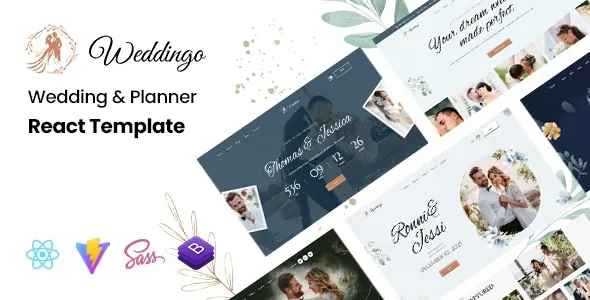 Weddingo - Wedding & Planner React Template
