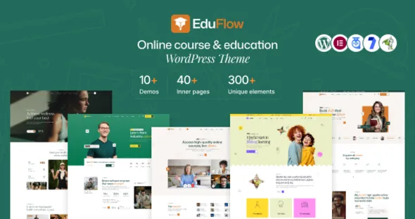 Eduflow - Education & Online Course WordPress Theme