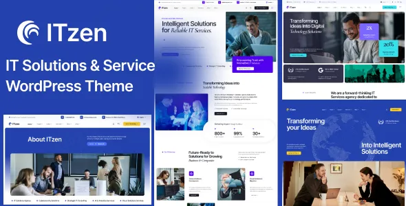 ITzen - IT Solutions & Services WordPress Theme