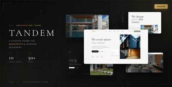 Tandem - Architecture & Interior Theme