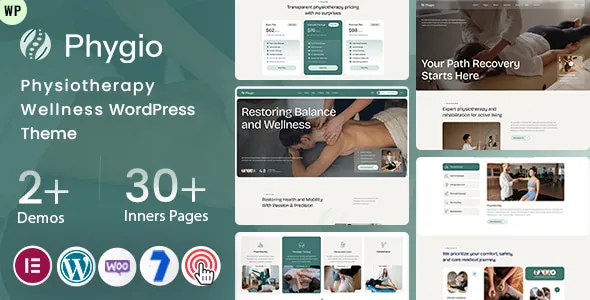 Phygio - Physiotherapy Wellness WordPress Theme
