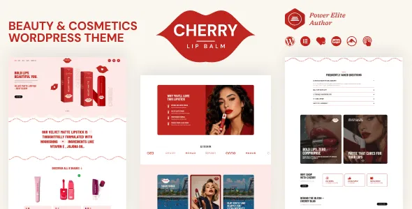 Cherry - Cosmetic Shop WordPress Theme