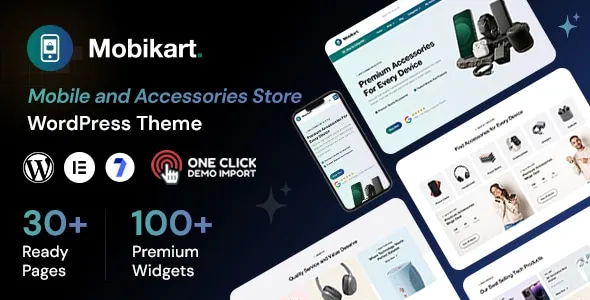 Mobikart - Mobile and Accessories Store WordPress Theme