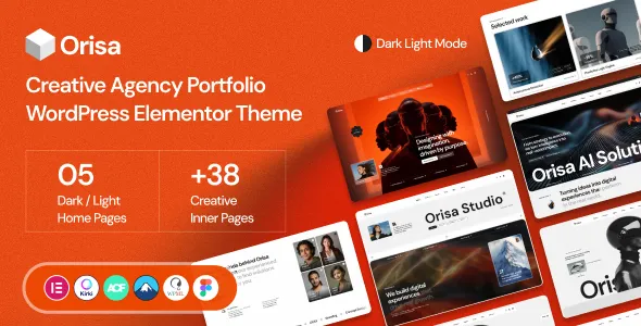 Orisa - Creative Agency Portfolio WordPress Theme
