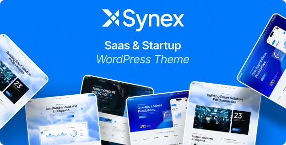 Synex - SaaS, Software & Startup WordPress Theme