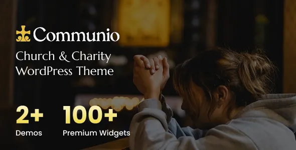 Communio – Church & Charity WordPress Theme