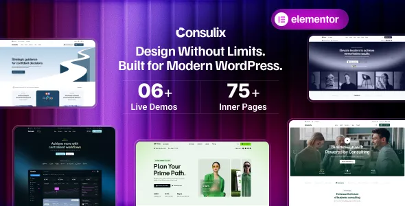 Consulix - Business, Consulting WordPress Theme