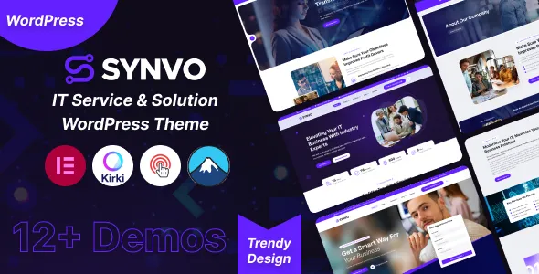 Synvo – IT Service & Solution WordPress Theme