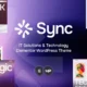 Sync – IT Solutions & Technology Elementor WordPress Theme
