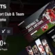 PGSports – Sport Club & Team WordPress Theme