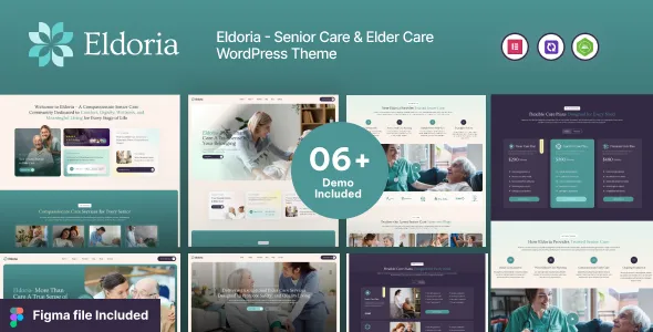 Eldoria - Senior Care & Elder Care WordPress Theme