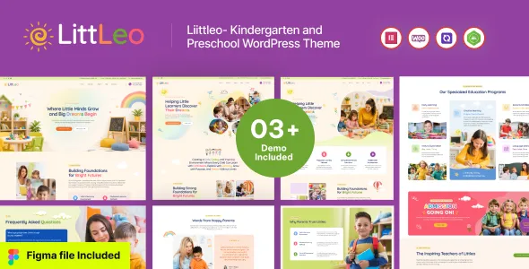 Littleo - Kindergarten & Preschool WordPress Theme