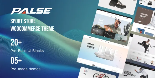 Palse – Sport Store WooCommerce WordPress Theme with AI