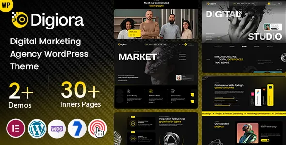 Digiora - Digital Marketing Agency WordPress Theme