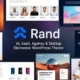 Rand – AI, SaaS, Agency & Startup Elementor WordPress Theme