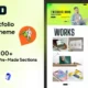 Rend – Personal Portfolio WordPress Theme