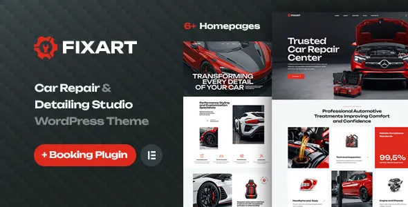 Fixart - Car Repair & Detailing WordPress Theme