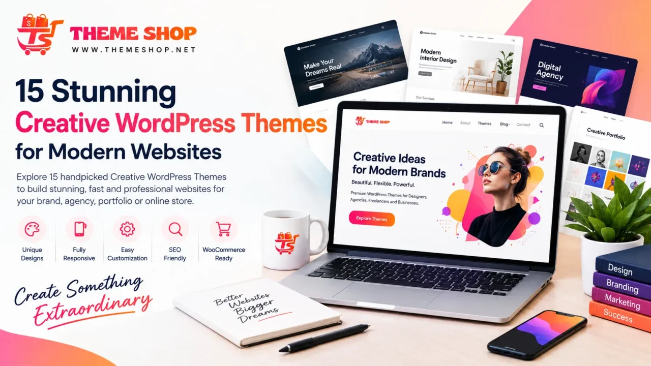 15 Stunning Creative WordPress Themes for Modern Websites
