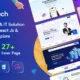 SassTech – React JS TypeScript – SaaS Software & IT Solution Multipurpose Template