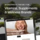 Alvera – Vitamins and Supplements WordPress Theme