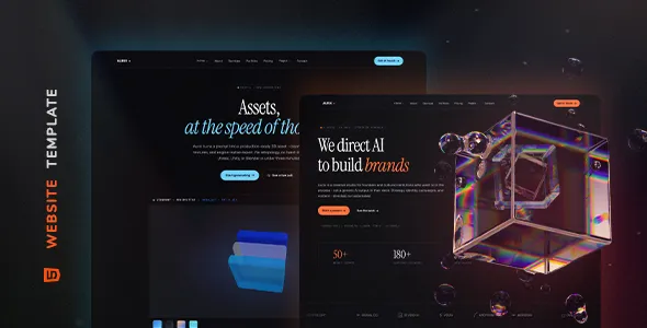 Aurix - Creative Agencies Website Template